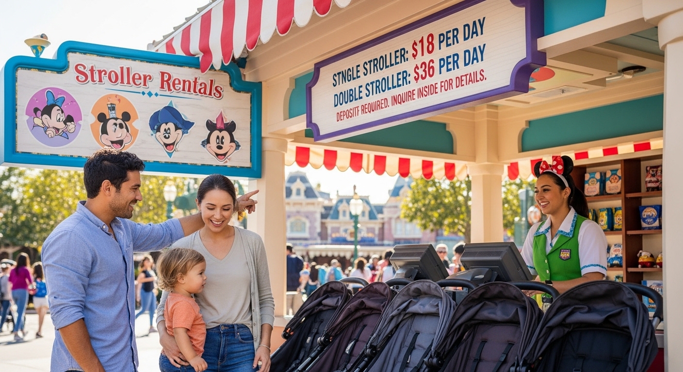 Stroller Rentals at Disneyland