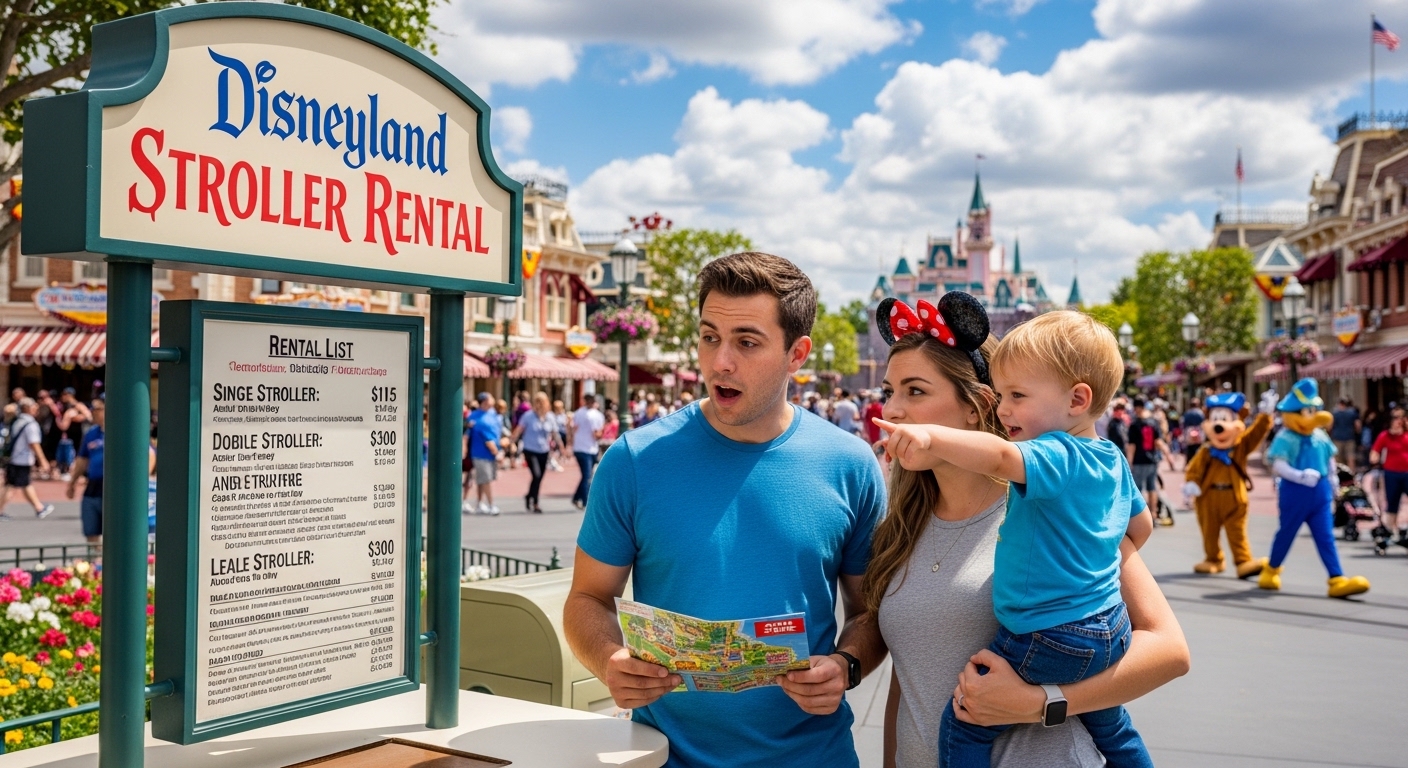 How Much Is a Stroller Rental at Disneyland?