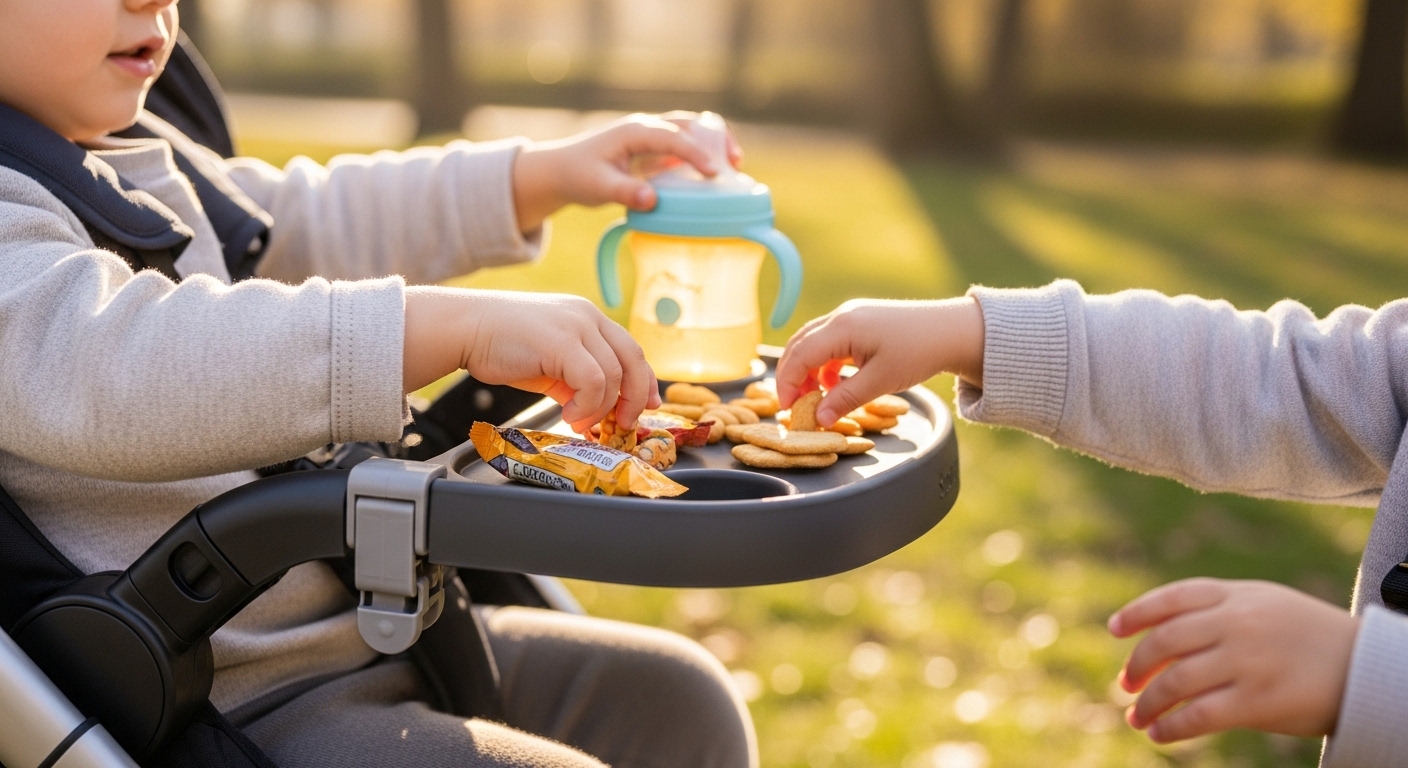 Best Universal Strollers Snack Trays