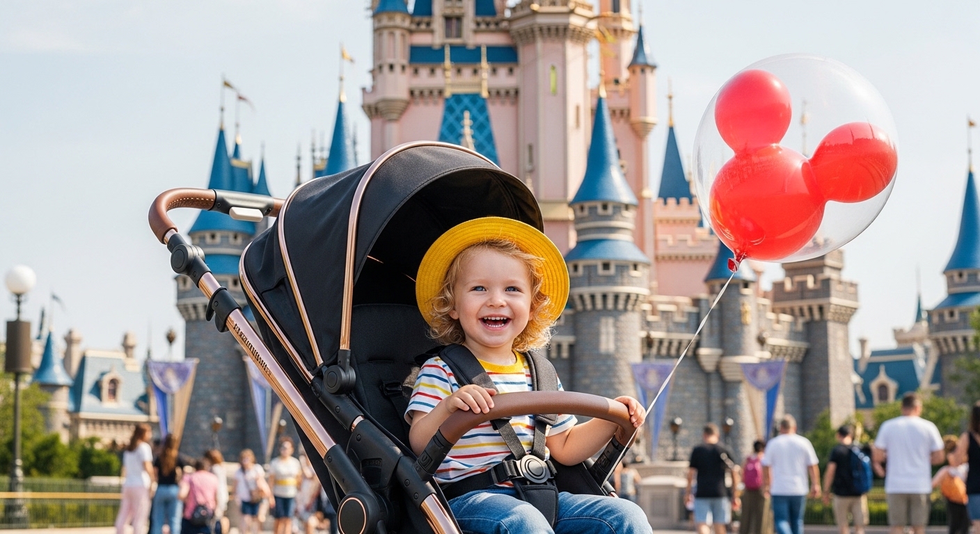 Best Single Strollers for Disney Trips