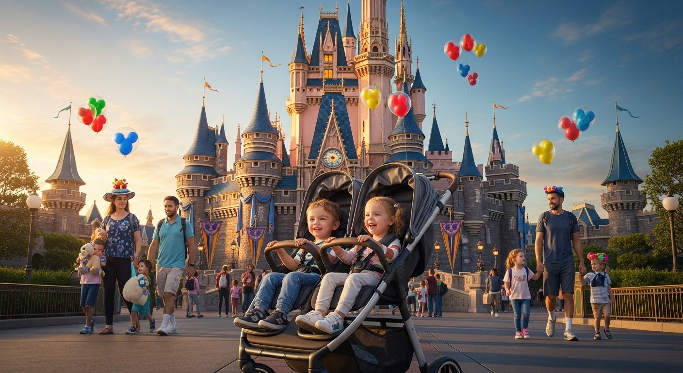 Best Double Strollers for Disney World