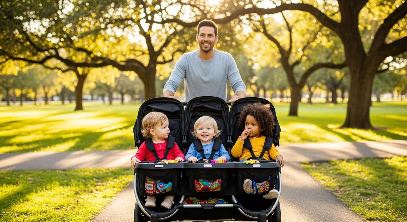 Best Strollers for 3 Kids